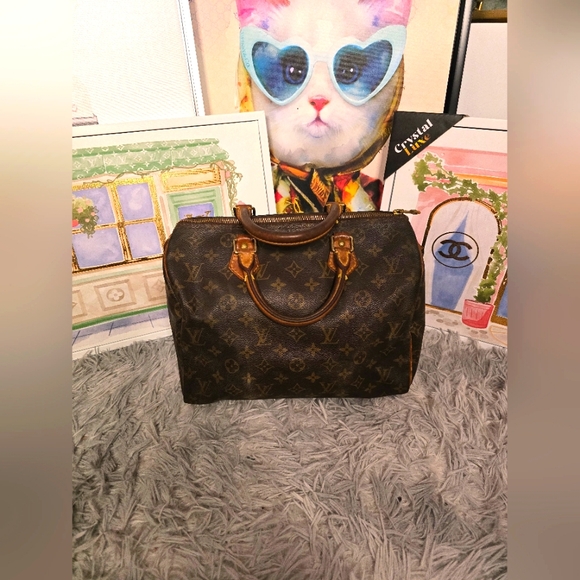 Louis Vuitton Signiture Monogram Speedy 30 (EUC)(TH0031)(2001)(COA) - Picture 1 of 13